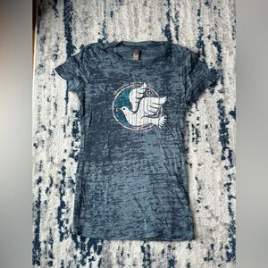 Next Level Apparel go with the natural flow t-shirt